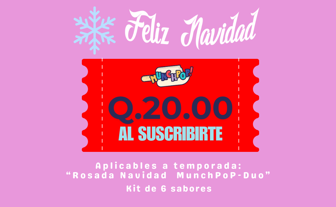 Gana Q.20.00 al suscribirte