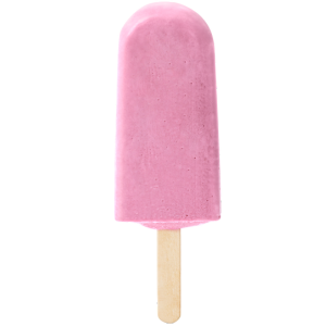 El mejor helado de fresas con crema
