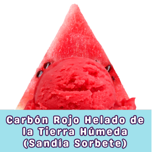 Carbón Rojo Helado de la Tierra Húmeda (Sandía Sorbete) 🍉❤️🌬️