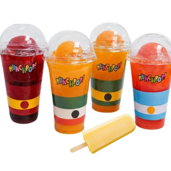 Pack de Selección:Fiesta Futbolera (4 Bebidas + 1 paleta artesanal )